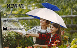Double Layer Folding Compact Umbrella Hat