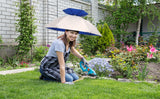 Double Layer Folding Compact Umbrella Hat