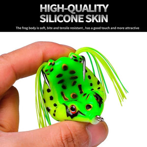 d Plastic frog for fishing