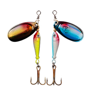Rotating iron lure bait