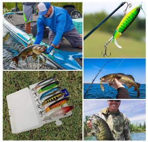 Floating Rotating Tail Lures Hard Bait