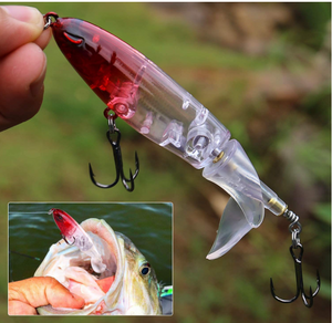 Floating Rotating Tail Lures Hard Bait