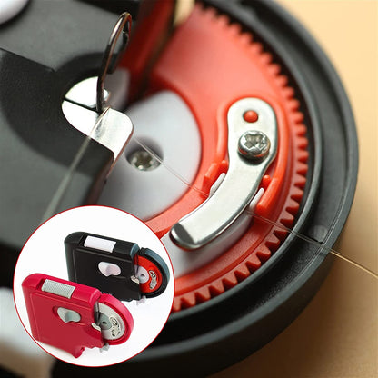 Portable fish hook tool - Automatic line and hook tying device for anglers on the go