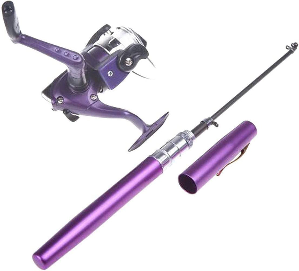 Telescopic pen rod fully extended, demonstrating its durability and length.