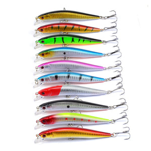 Fishing Lures Minnow Wobbler Floating Bass