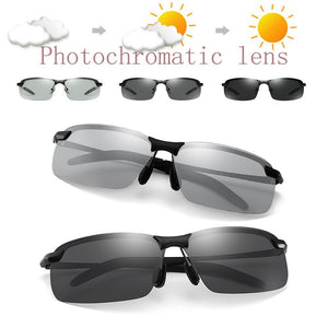 Photochromic sunglasses with polarized lens