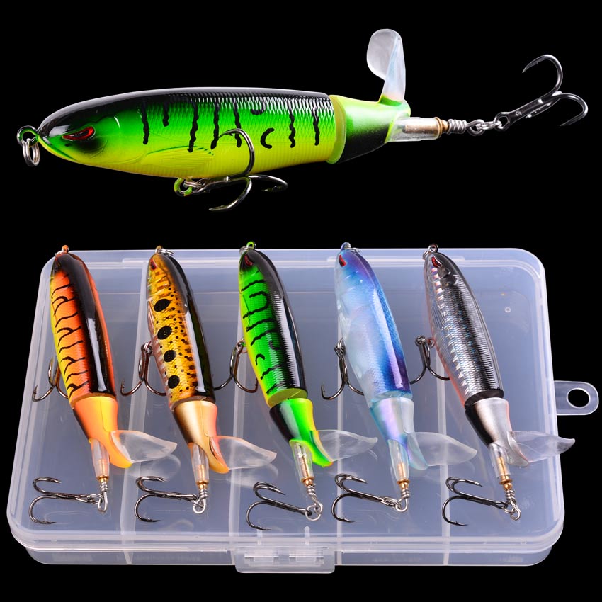 Floating Rotating Tail Lures Hard Bait