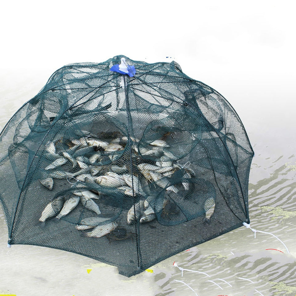 d Portable Folding Fishing Net