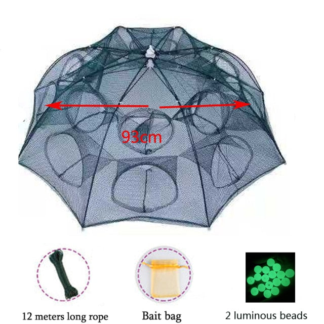 d Portable Folding Fishing Net