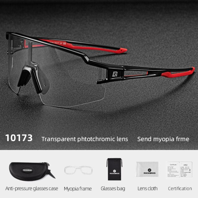 RockBros Photochromic Cycling Sunglasses