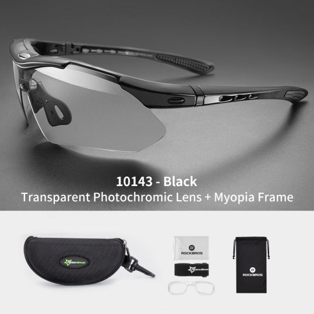 RockBros Photochromic Cycling Sunglasses