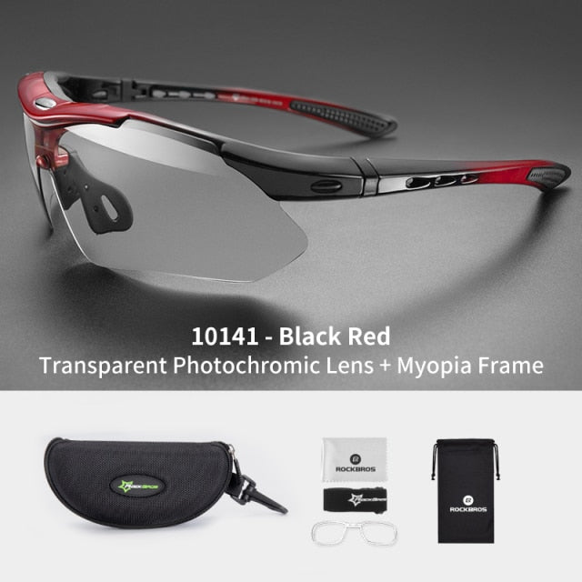 RockBros Photochromic Cycling Sunglasses