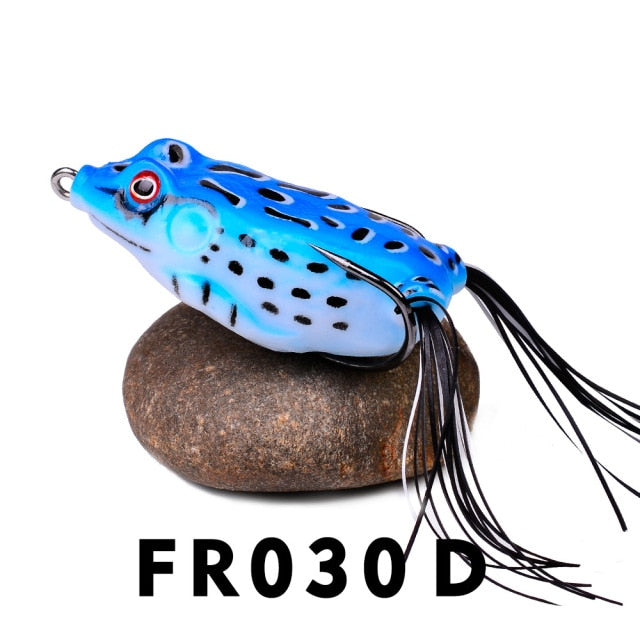 d Plastic frog for fishing