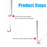 Take Off Hooks Tool displayed next to fishing accessories.